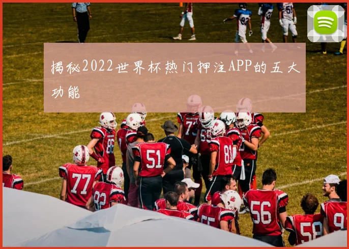 揭秘2022世界杯热门押注APP的五大功能