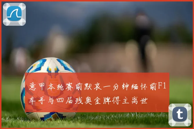 意甲本轮赛前默哀一分钟缅怀前F1车手与四届残奥金牌得主离世