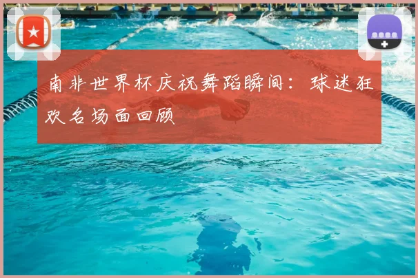南非世界杯庆祝舞蹈瞬间：球迷狂欢名场面回顾