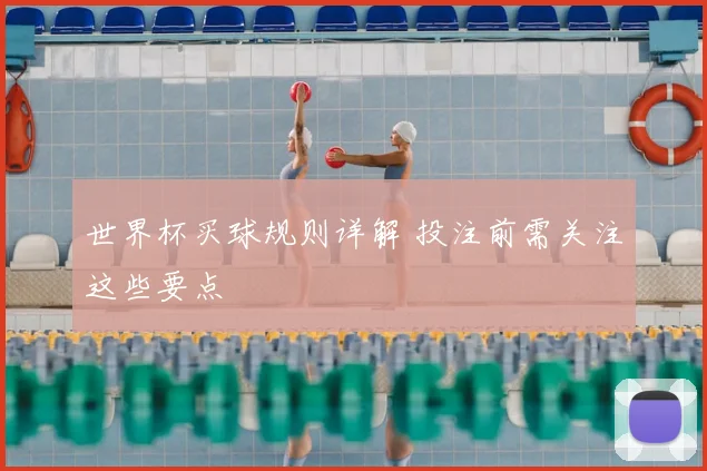 世界杯买球规则详解 投注前需关注这些要点
