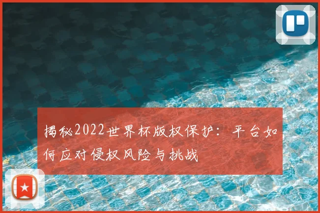 揭秘2022世界杯版权保护:平台如何应对侵权风险与挑战